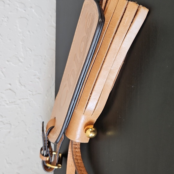 Chloe Luggage Tag & Tassel, Light Brown - Picture 12 of 14